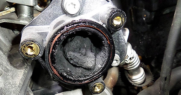 Motor antes da descarbonização