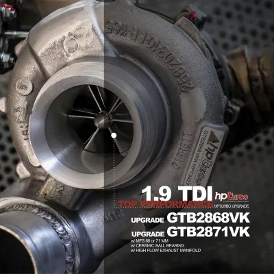 Upgrade GTB2868VKLR / GTB2871VKLR 1.9 TDI | Base Mercedes