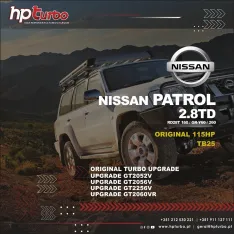 Hybrid Turbo Nissan Patrol 2.8 TD ORIGINAL 115HP - Turbo 452022 / 465941